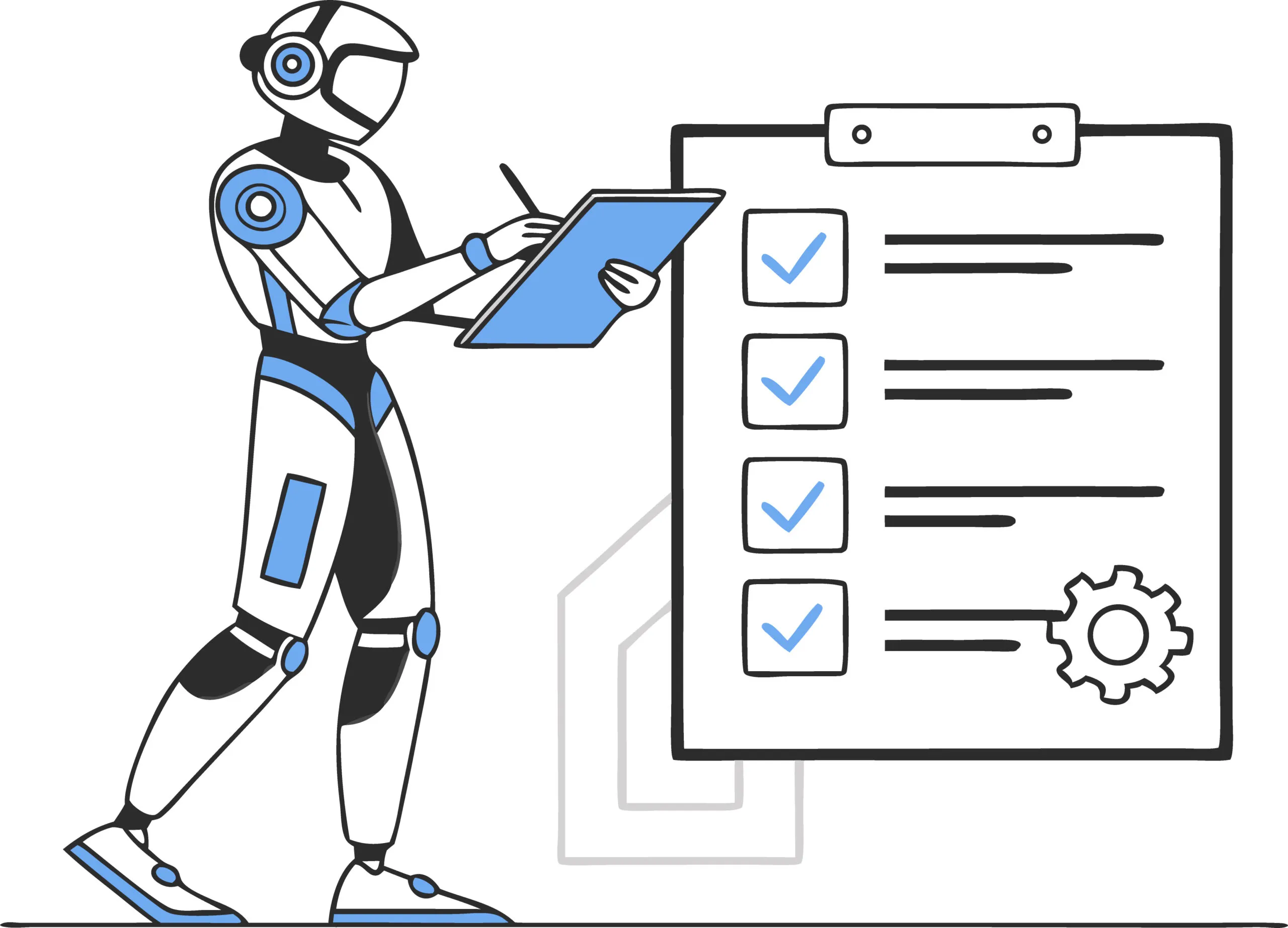 An illustration of the technical infrastructure an AI project needs