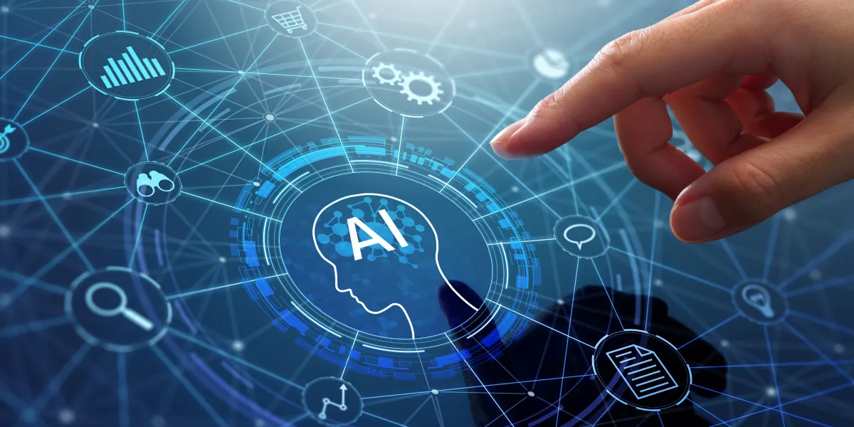 An illustration of AI automation tools for SMEs and startups