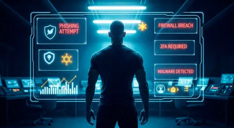 An illustration of the path forward after a cyber attack