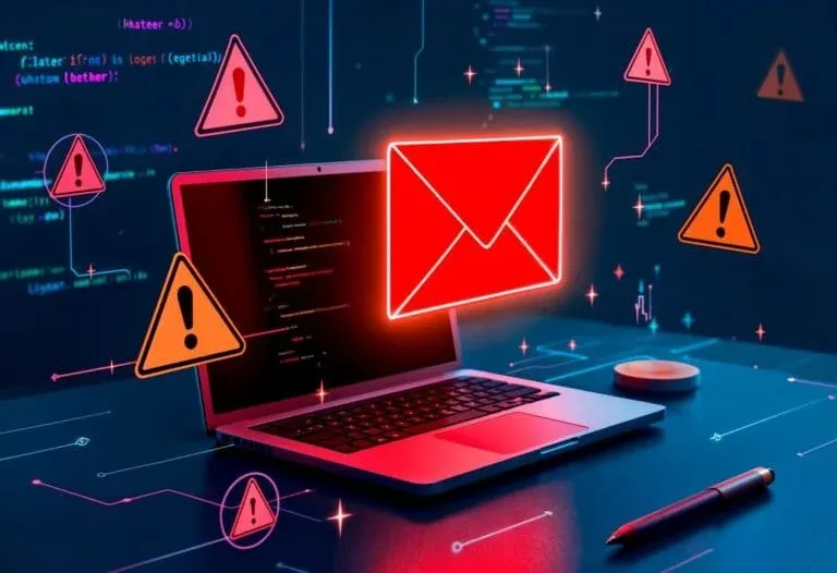 An illustration of the main cyber threats facing small businesses