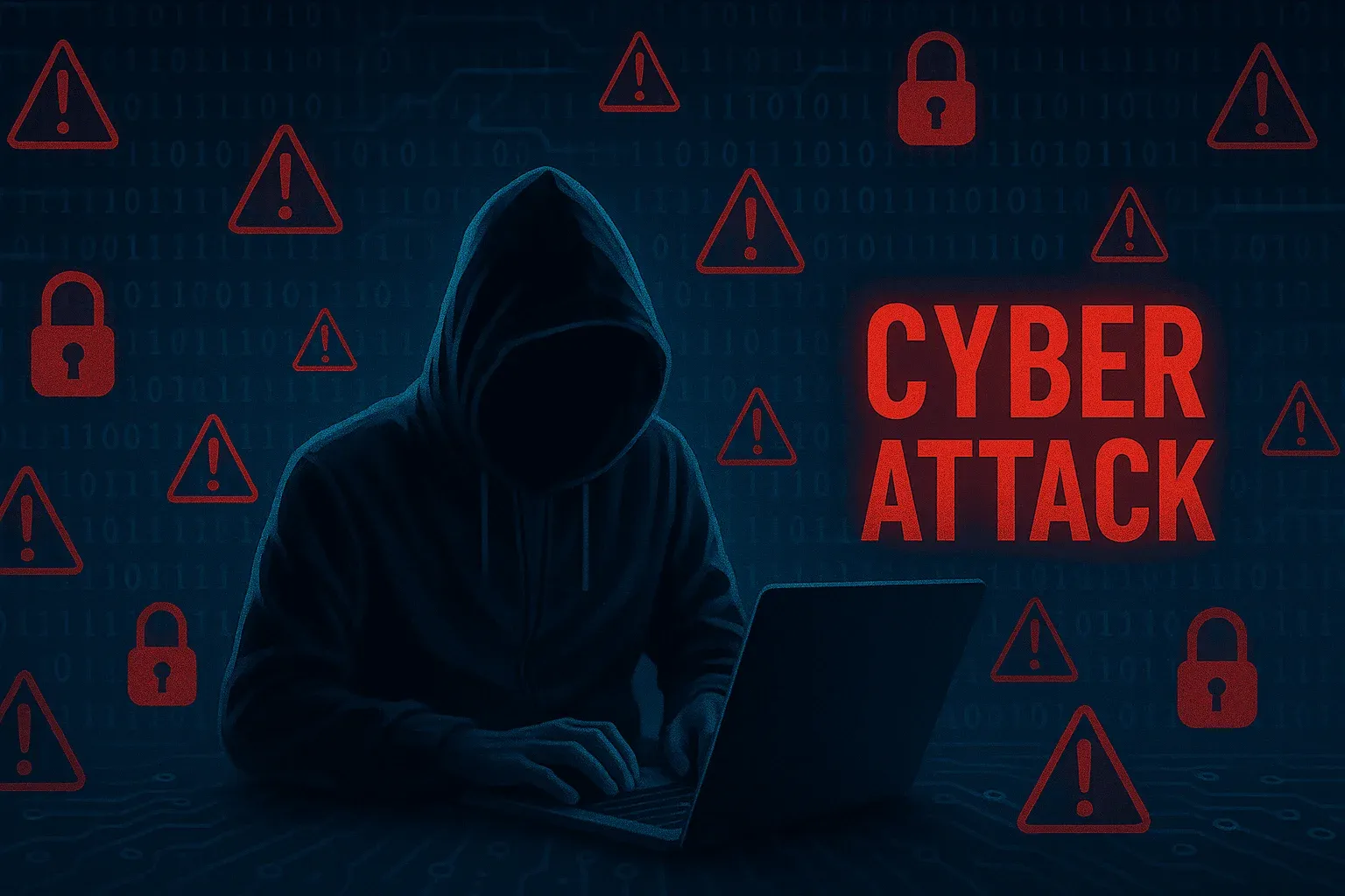 An illustration of the M&S cyberattack and the disruption it caused